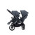iCandy Peach 7 Twin + 2 x Cocoon i-Size & Base - Dark Grey