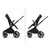 Bugaboo Fox Cub All Terrain Pushchair + Turtle Air & Base - Black/Desert Beige