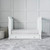 Ickle Bubba Snowdon 4 in 1 Mini 2 Piece Room Set & Premium Sprung Mattress - White