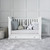 Ickle Bubba Snowdon 4 in 1 Mini 2 Piece Room Set & Premium Sprung Mattress - White
