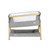 Tutti Bambini CoZee Mini Me Play Crib - Oak/Charcoal