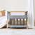 Tutti Bambini CoZee Mini Me Play Crib - Oak/Charcoal