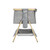 Tutti Bambini CoZee Mini Me Play Crib - Oak/Charcoal