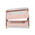 Tutti Bambini CoZee Luxe Mini Me Crib - Walnut/Blush