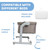 Chicco Next 2 Me Magic Evo Bedside Crib - Desert Taupe