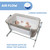 Chicco Next 2 Me Magic Evo Bedside Crib - Desert Taupe