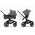Bugaboo Fox 5 All Terrain Pushchair + Pebble 360 Pro2 & Base - Black/Forest Green