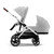Cybex Gazelle S Silver Double - Stone Grey