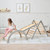 Tutti Bambini Scala Montessori 3 in 1 Pikler Climbing Frame with Climbing Wall - Mushroom
