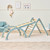 Tutti Bambini Scala Montessori 3 in 1 Pikler Climbing Frame with Climbing Wall - Ocean Stone