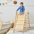 Tutti Bambini Scala Montessori 3 in 1 Pikler Climbing Frame with Climbing Wall - Natural