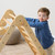 Tutti Bambini Scala Montessori 3 in 1 Pikler Climbing Frame with Climbing Wall - Natural