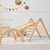Tutti Bambini Scala Montessori 3 in 1 Pikler Climbing Frame with Climbing Wall - Natural