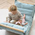 Tutti Bambini Scala Montessori Pikler Rocking Frame Cushion - Boucle Ocean Stone