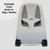 My Babiie Reclining Bouncer - Grey