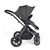 Ickle Bubba Stomp Luxe Pram - Black/Charcoal Grey/Black
