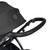 Ickle Bubba Stomp Luxe Pram - Black/Charcoal Grey/Black