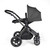 Ickle Bubba Stomp Luxe Pram - Black/Charcoal Grey/Black