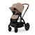 Ickle Bubba Stomp Luxe 9-Piece Pram - Black/Desert/Tan