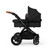 Ickle Bubba Stomp Luxe 9-Piece Pram - Black/Midnight/Tan