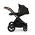 Ickle Bubba Stomp Luxe 9-Piece Pram - Black/Midnight/Tan
