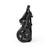 Ickle Bubba Stomp Luxe 9-Piece Pram - Black/Pearl Grey/Black