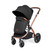 Ickle Bubba Stomp Luxe Pram - Bronze/Midnight/Tan
