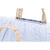 Clair De Lune Reversible Palm Moses Basket - Stars & Stripes