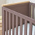 Tutti Bambini Misha Cot Bed - Mulberry/Golden Oak