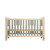 Tutti Bambini Kuba Cot Bed - Golden Oak/Sage Weave