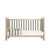 Tutti Bambini Kuba Cot Bed - Golden Oak/Sage Weave