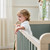 Tutti Bambini Kuba Cot Bed - Golden Oak/Sage Weave