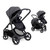 iCandy Orange 4 Complete Travel System with Cabriofix i-Size & Base - Fossil/Black