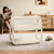 SnuzPod 5 Bedside Crib - Cashmere