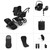 Bugaboo Fox 5 Renew Pebble 360 Pro Ultimate Bundle - Heritage Black