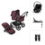 Bugaboo Fox 5 Renew All Terrain Pushchair + Cloud T & Base - Dark Cherry