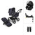 Bugaboo Fox 5 Renew All Terrain Pushchair + Pebble 360 Pro & Base - Deep Indigo