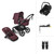 Bugaboo Fox 5 Renew All Terrain Pushchair + Cabriofix i-Size & Base - Dark Cherry