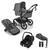 Bugaboo Fox 5 Renew All Terrain Pushchair + Cabriofix i-Size & Base - Moon Grey