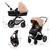 Kinderkraft Moov 2 4-in-1 Travel System - Beige