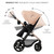 Kinderkraft Moov 2 4-in-1 Travel System - Beige