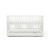 Ickle Bubba Hartley Classic Cot, Under Drawer & Fibre Mattress - White