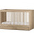 Silver Cross Geneva Cot Bed - Natural Oak