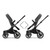 Bugaboo Donkey 5 Twin Ultimate Bundle - Graphite/Grey Melange
