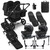 Bugaboo Donkey 5 Twin Ultimate Bundle - Black/Midnight Black