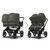 Bugaboo Donkey 5 Twin Ultimate Bundle - Black/Forest Green