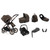 Babystyle Oyster 4 Luxury Cabriofix i-Size Bundle - Chocolate Velvet