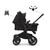 Bugaboo Donkey 5 Duo Cloud T Ultimate Bundle - Black/Midnight Black