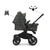 Bugaboo Donkey 5 Duo Cloud T Ultimate Bundle - Black/Forest Green