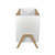 Gaia Baby Hera Cot Bed Studio Edit - White/Oak